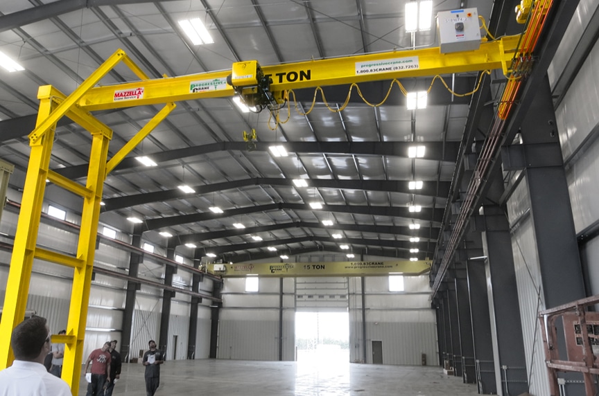 What is a Gantry Crane? Different Types and Design: Semi Gantry Crane