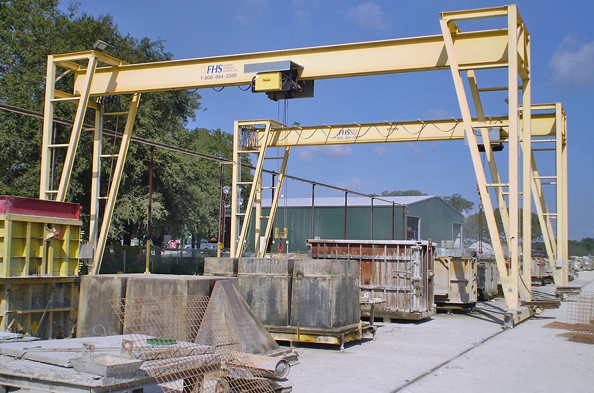 What is a Gantry Crane? Different Types and Design: Twin Outdoor Gantry Crane