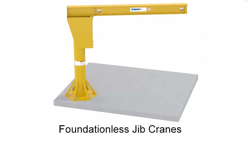 What Is a Jib Crane: Foundationless Jib Crane