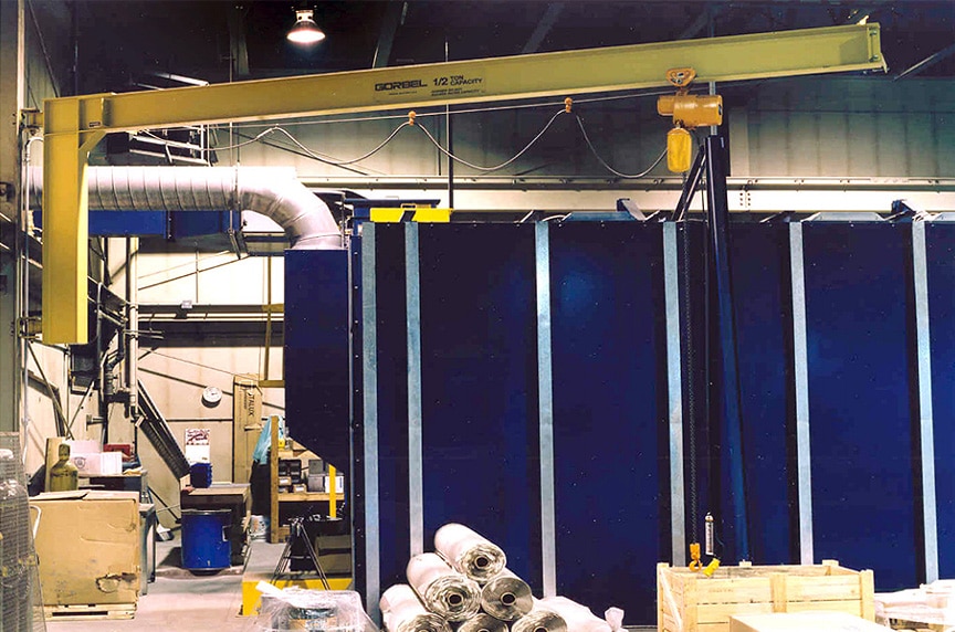 What Is a Jib Crane: Wall Mounted Jib System