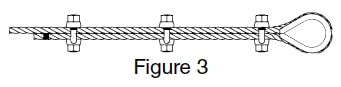 Fist Grip Wire Rope Clip Application Instructions: Figure 3