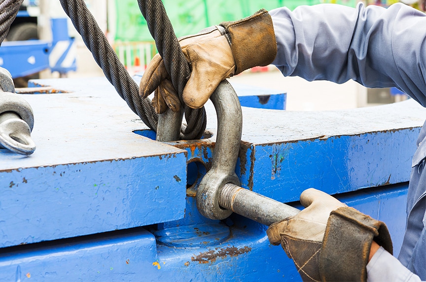 ASME B30.26 Shackle Inspection Requirements and Best Practices for Use: Rigging with Shackles