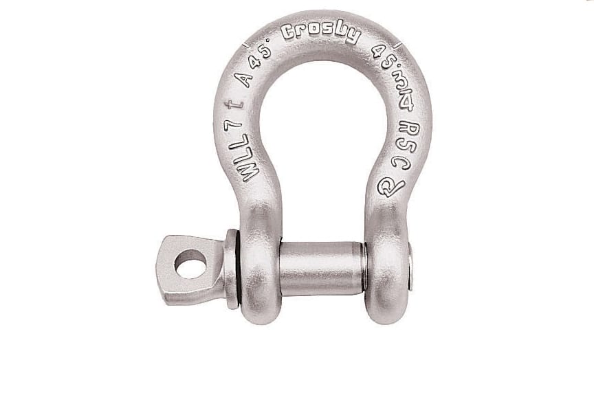 ASME B30.26 Shackle Inspection Requirements and Best Practices for Use: Shackle Markings and Requirements