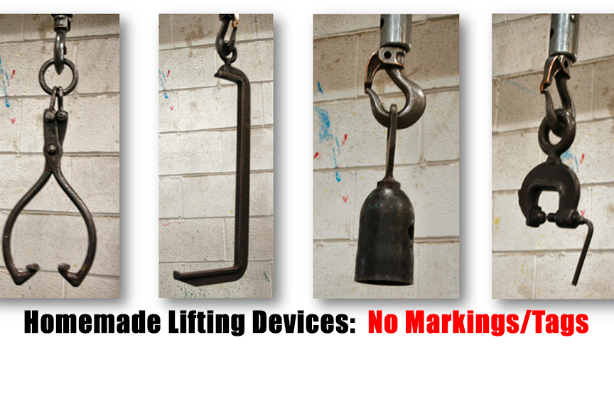 The 6 Most Common Problems Found During a Rigging Inspection: Homemade Lifting Devices