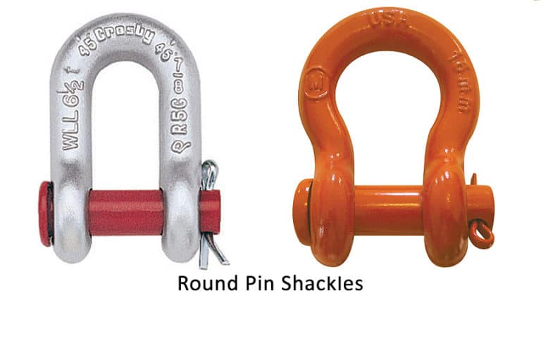 Different Types of Shackles Anchor vs. Chain and Screw Pin vs. Bolt Type