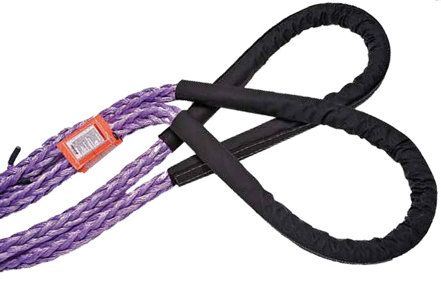 How Do I Inspect Synthetic Rope Slings to ASME B30.9 Standards: Synthetic Rope Sling with Tag