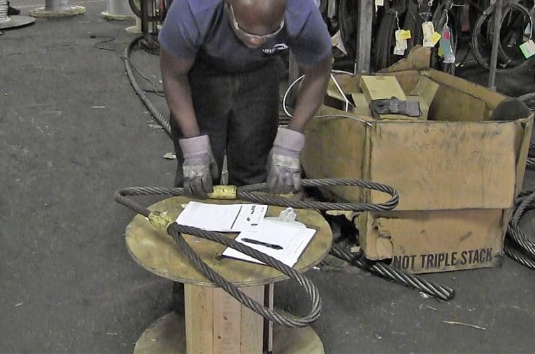 How to Inspect Wire Rope Slings According to ASME B30.9 Standards