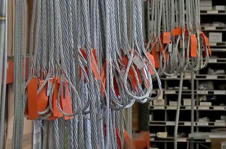 How to Inspect Wire Rope Slings According to ASME B30.9 Standards
