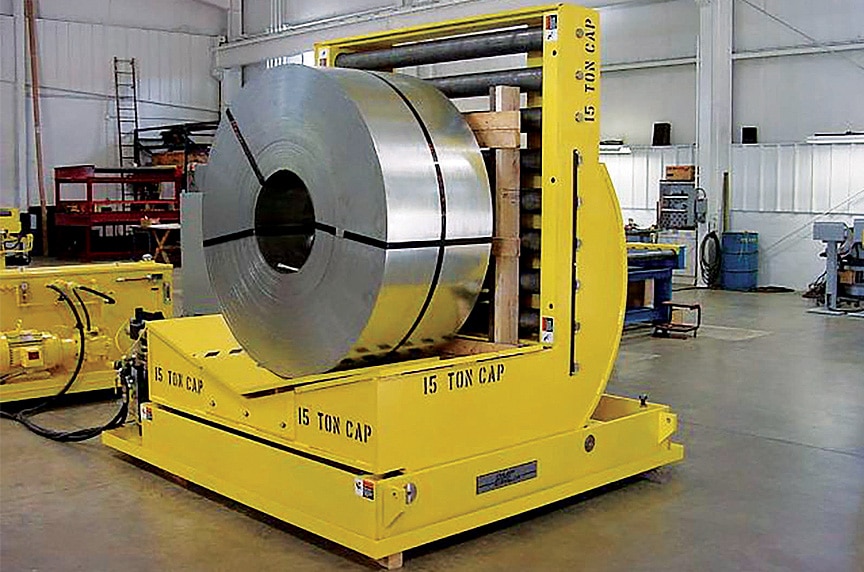 Lifting and Rigging Solutions for Die Handling and Automotive Stamping: Up Ender