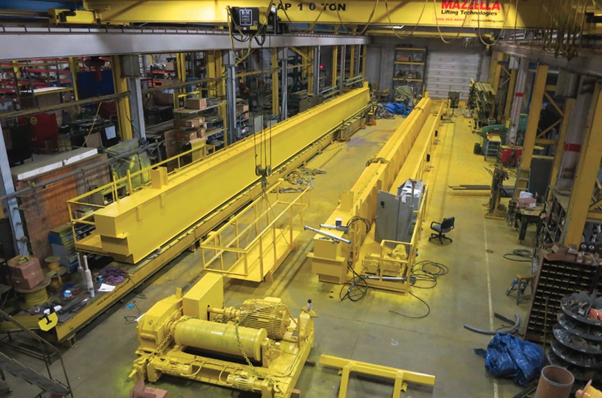 Purchasing an Overhead Crane Process: Class E Crane Build