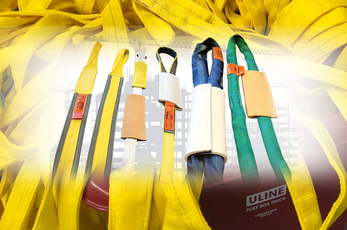 Synthetic Slings: Web Slings, Roundslings, and Polyester vs. Nylon