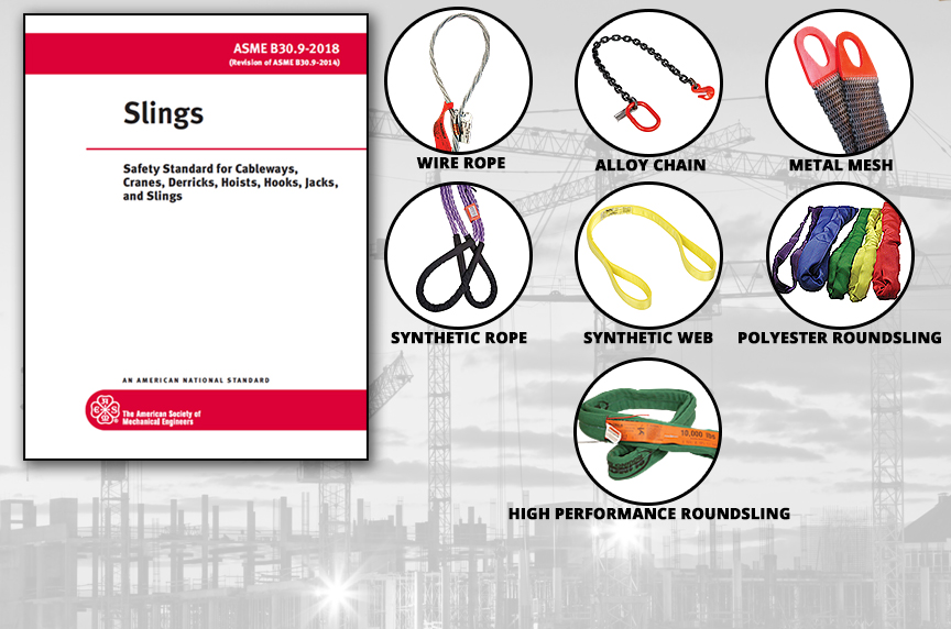 ASME B30.9-2018: Updates & Revisions to ASME’s B30.9 Slings Standard: Types of Slings