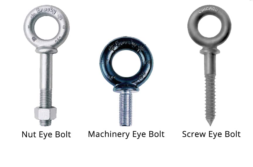 What Are The Different Types of Eye Bolts Used for Overhead Lifts