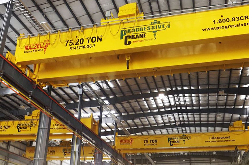 What are the Different Types of Overhead Cranes: Double Girder Top Running Crane