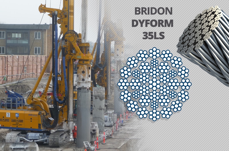 What is the Best Kelly Line Rope for a Foundation Drilling Rig: Bridon Dyform 35LS