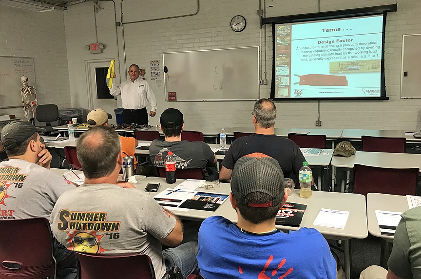 Why Pay for Lifting and Rigging Training When You Can Get it for Free: Classroom Training