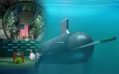 Keel Laying Ceremony for the Virginia Class Washington Attack Submarine: Featured