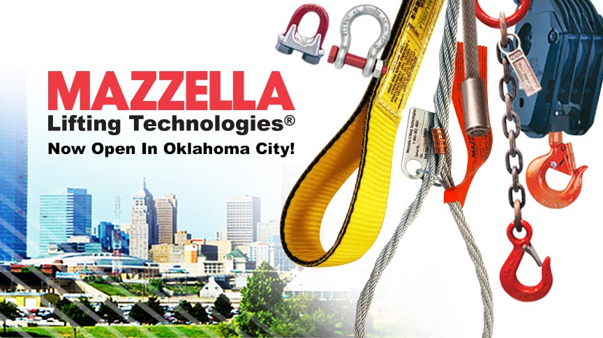 Mazzella Lifting Technologies Opens Branch in Oklahoma City: Main