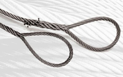 Single-Part Body Hand Spliced Wire Rope Slings: Featured