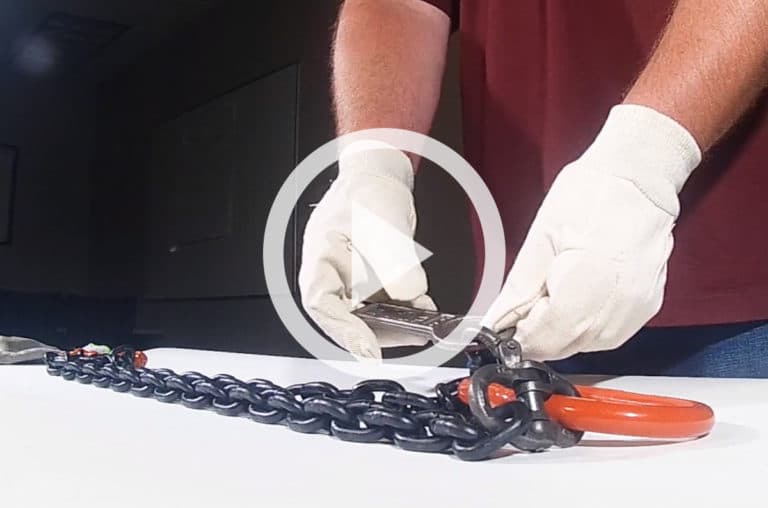 How to Inspect Alloy Chain Slings to OSHA and ASME Standards