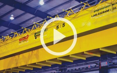 Overhead Crane Electrification: Conductor Bars vs. Festoons vs. Cable Reel: Video