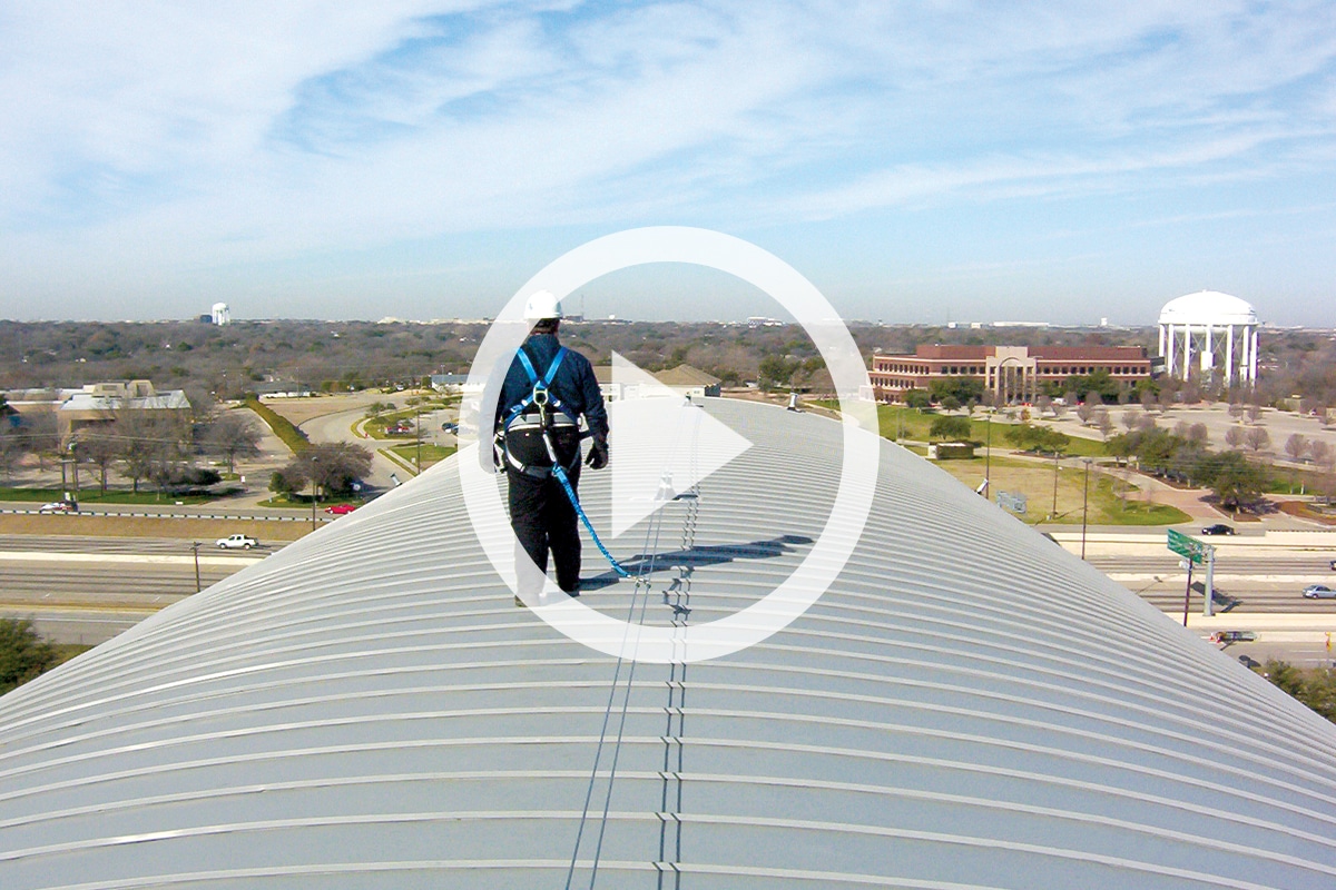 Tractel TravSafe Horizontal Lifeline Product Demonstration