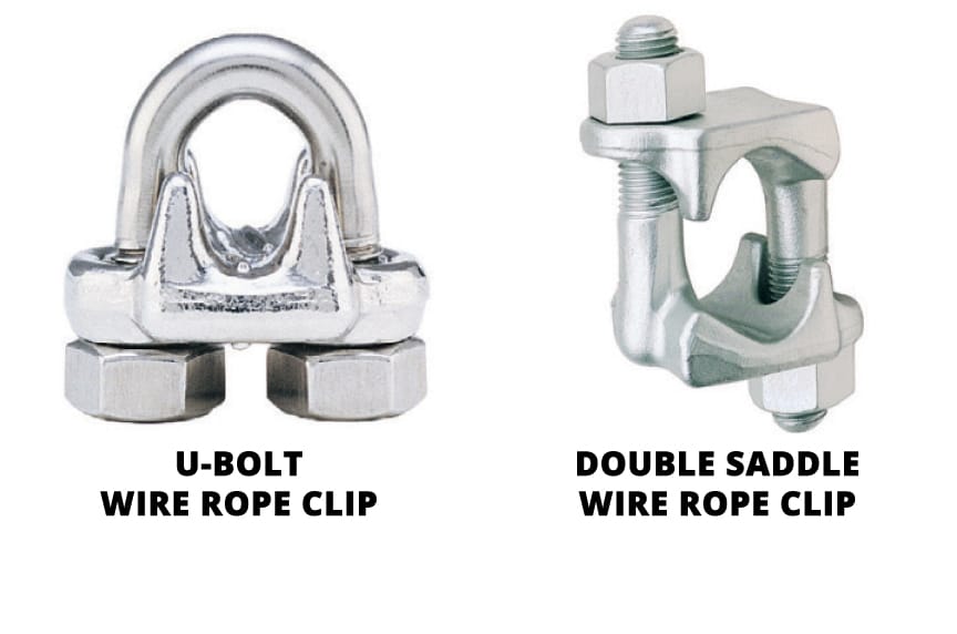 Wire Rope End Terminations: Sockets, Wire Rope Clips, and Splices: Wire Rope Clips