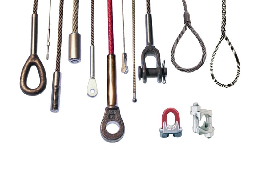 Wire Rope End Terminations: Sockets, Wire Rope Clips, and Splices: Wire Rope End Terminations