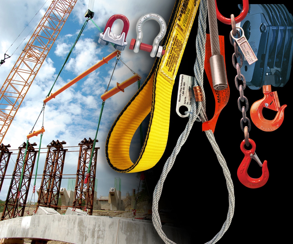 Lifting Slings, Wire Rope, Alloy Chain, Rigging Hardware, Hook Blocks