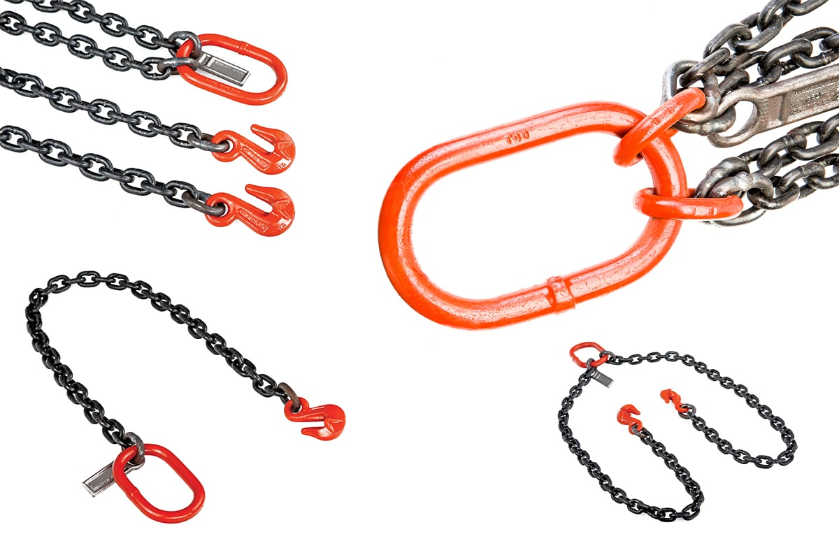 Alloy Chain Sling Assemblies: Parts, Configuration, and Terminology