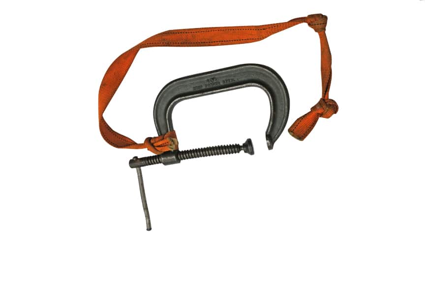 Damaged and Unsafe Rigging Gear: Clamp