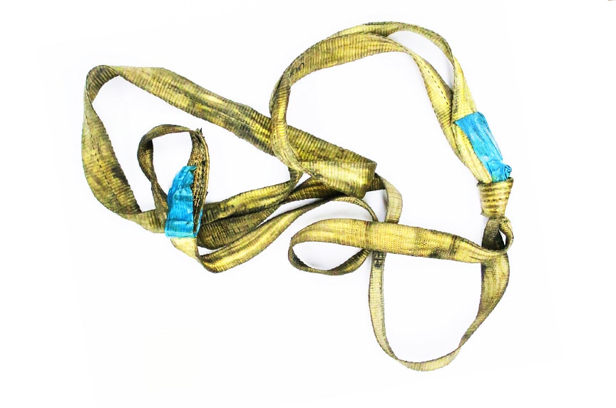 Damaged and Unsafe Rigging Gear: Web Sling