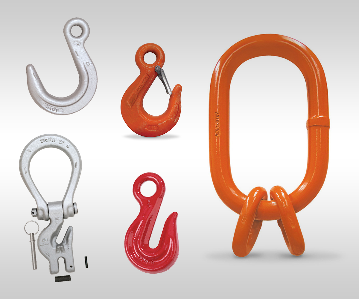 Peerless  Peer-Lift® Eye Sling Hooks with Latch