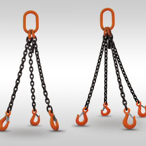 Triple Leg and Quad Leg Alloy Chain Slings