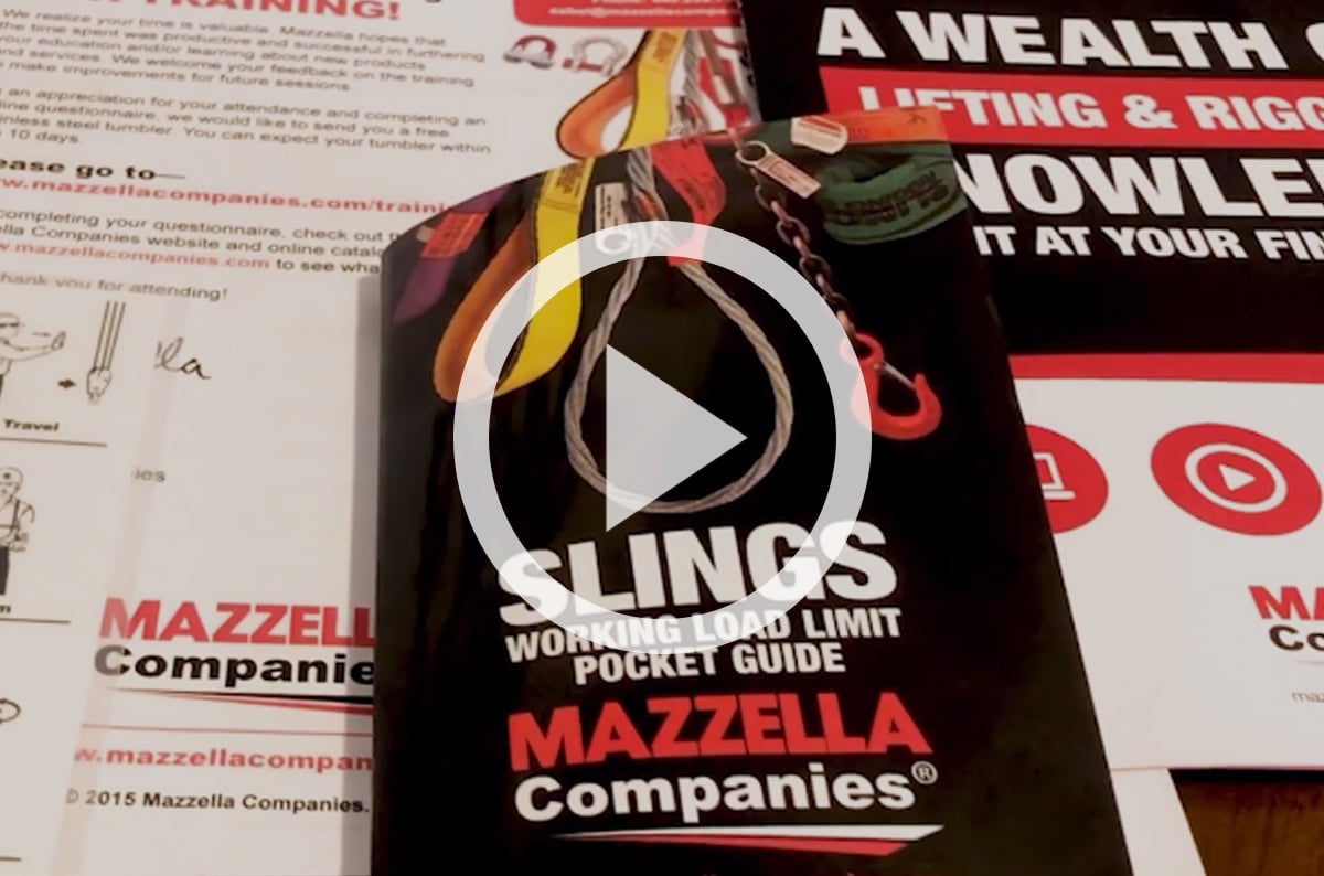 Does Mazzella Offer Certificates for Their Rigging Training Program?