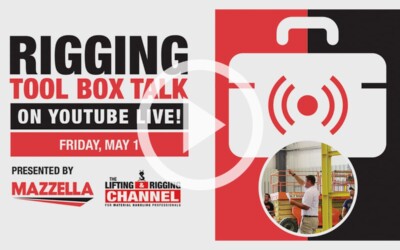 Mazzella’s Online Rigging Tool Box Talk with Adam Franz (5/1/20): Video