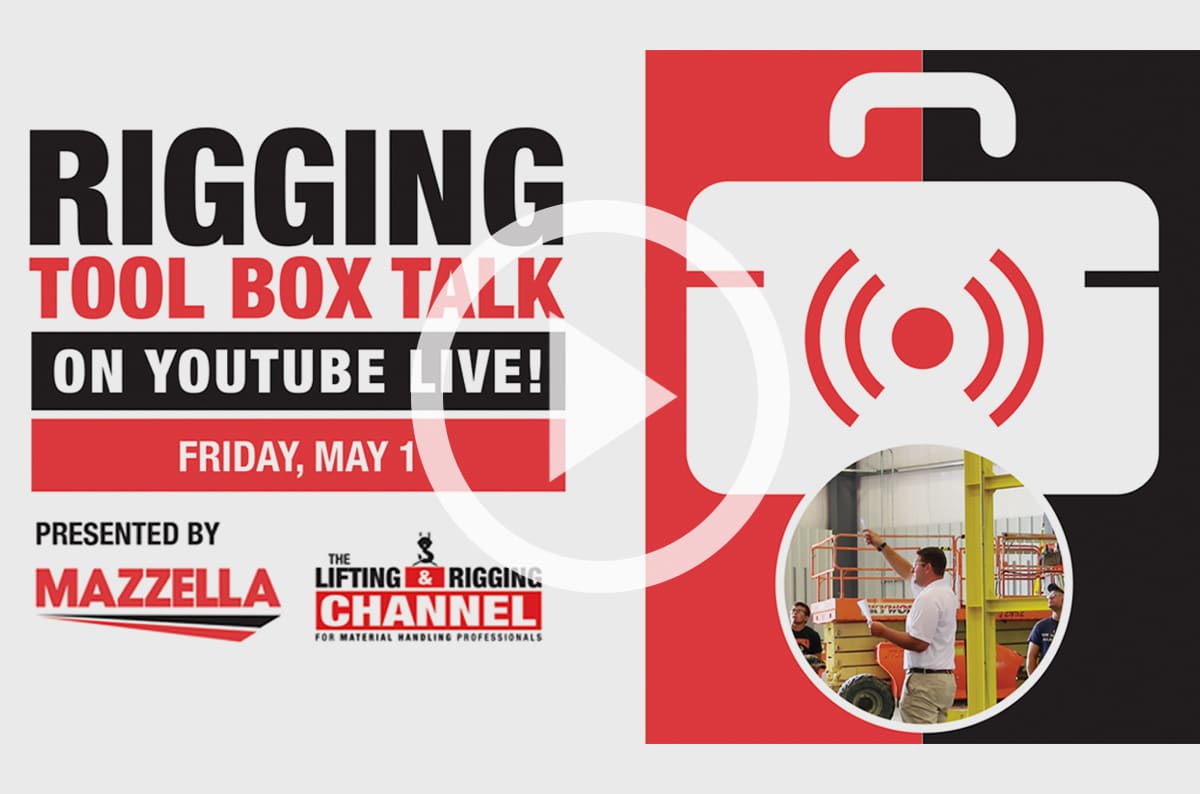 Mazzella’s Online Rigging Tool Box Talk with Adam Franz (5/1/20)