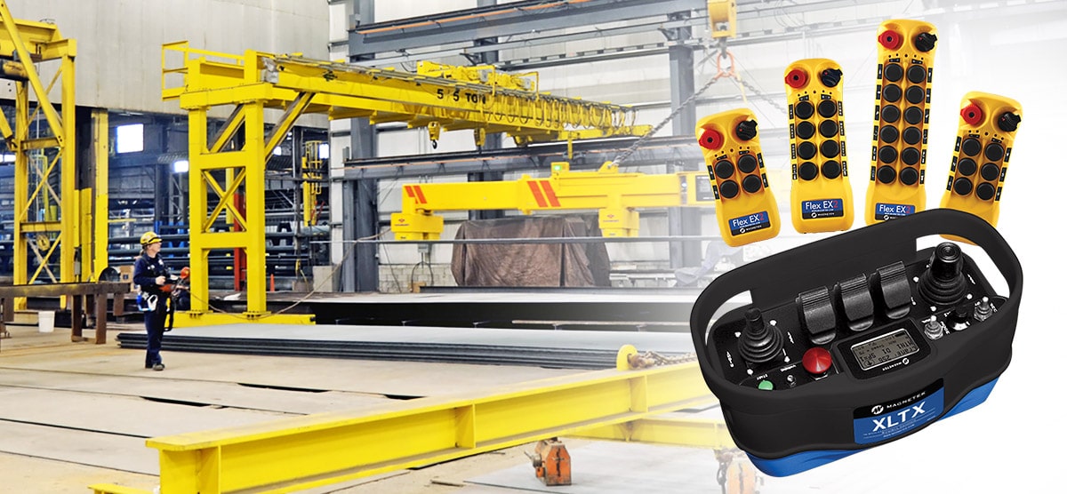 Overhead Crane Components: Pendant Radio Controls