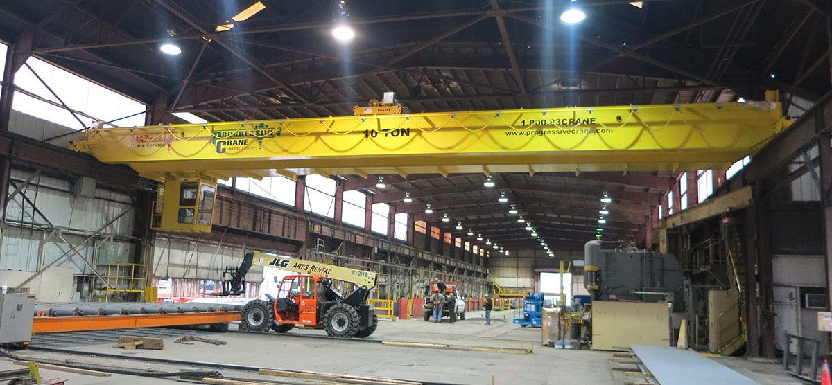 Overhead Crane Installation: Install In Existing Facility