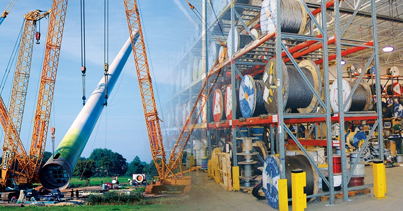 Mazzella Provides High-Performance Crane Ropes