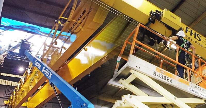 Mazzella Provides Hoist & Overhead Crane Service