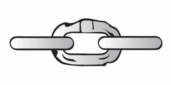 Alloy Chain Sling Inspection: Gouges