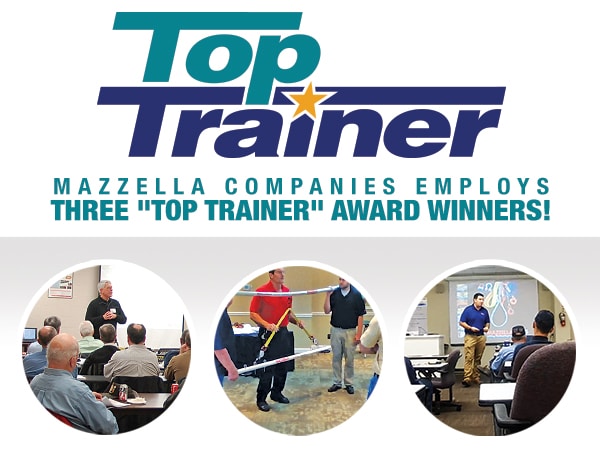Mazzella Top Trainer Award Winners