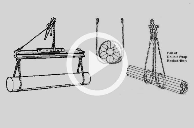 Does Using a Double Wrapped Sling Hitch Lower the Lifting Capacity?
