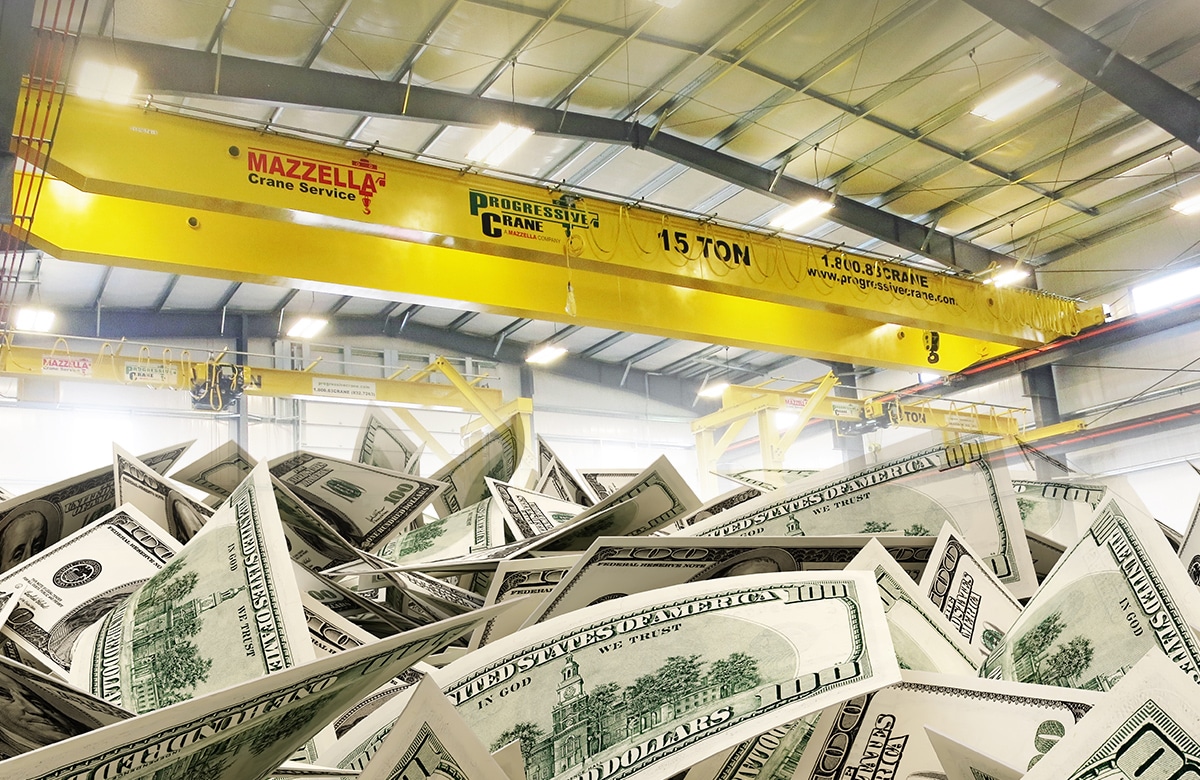 What is the Cost of an Overhead Crane: Section 6