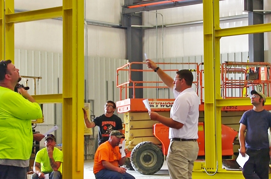 overhead crane operator training jobsite training