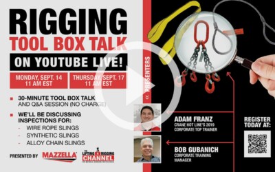 Online Rigging Tool Box Talk: Video