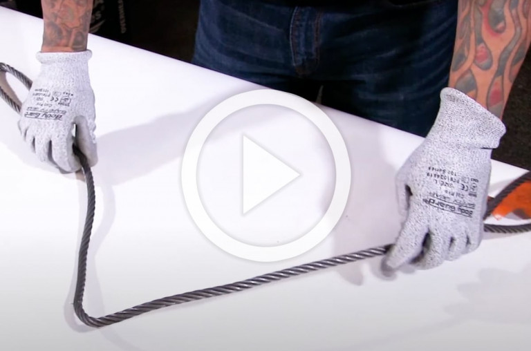 When Is A Kink Or A Dogleg In A Wire Rope Sling Removal Criteria Video