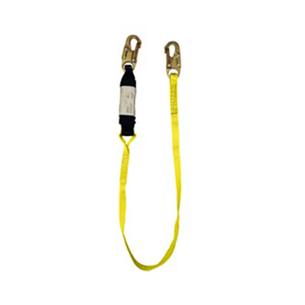 Elk River Zorber® Energy-Absorbing Rope & Web Lanyard 1" x 6'