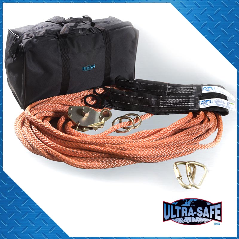 Horizontal 100’ System 2 Person Rated – Synthetic